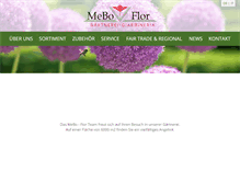 Tablet Screenshot of meboflor.it